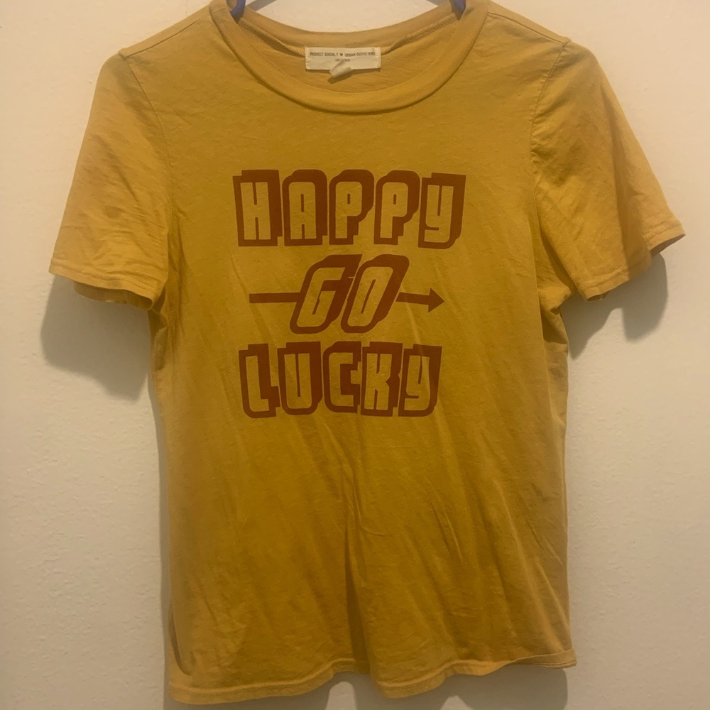 Happy Go Lucky Urban Outfitters shirt